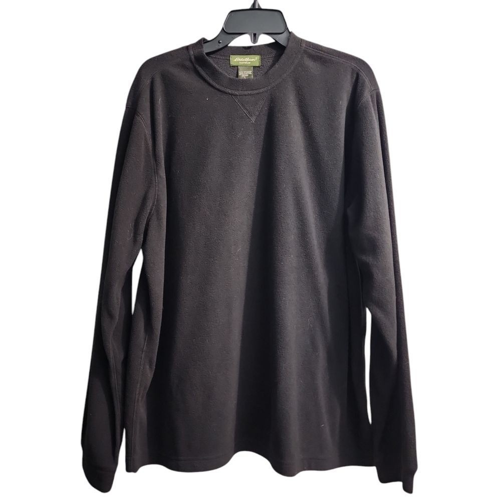 Eddie Bauer Classic Crewneck‎ Sweatshirt Casual Comfort Homme Large